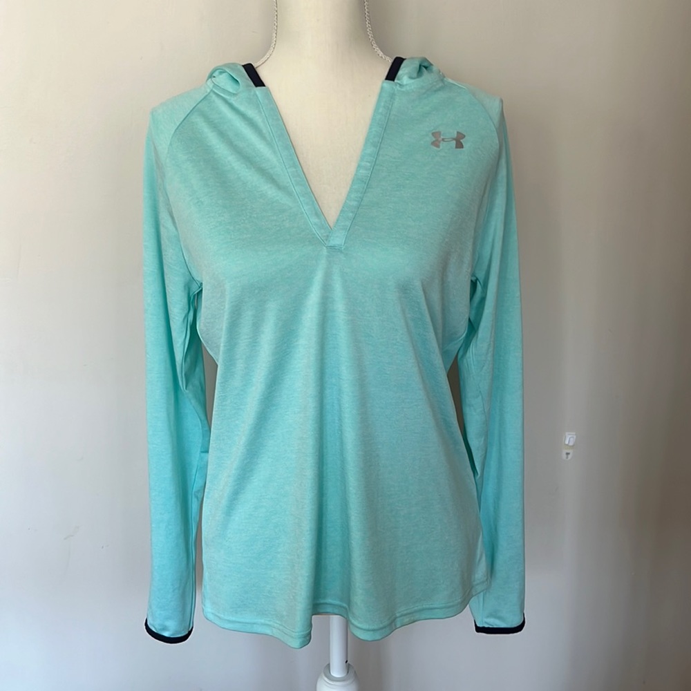 Under armour teal womens top  medium